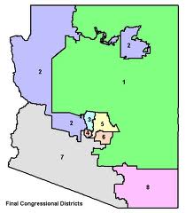 Arizona's congressional districts from 2002