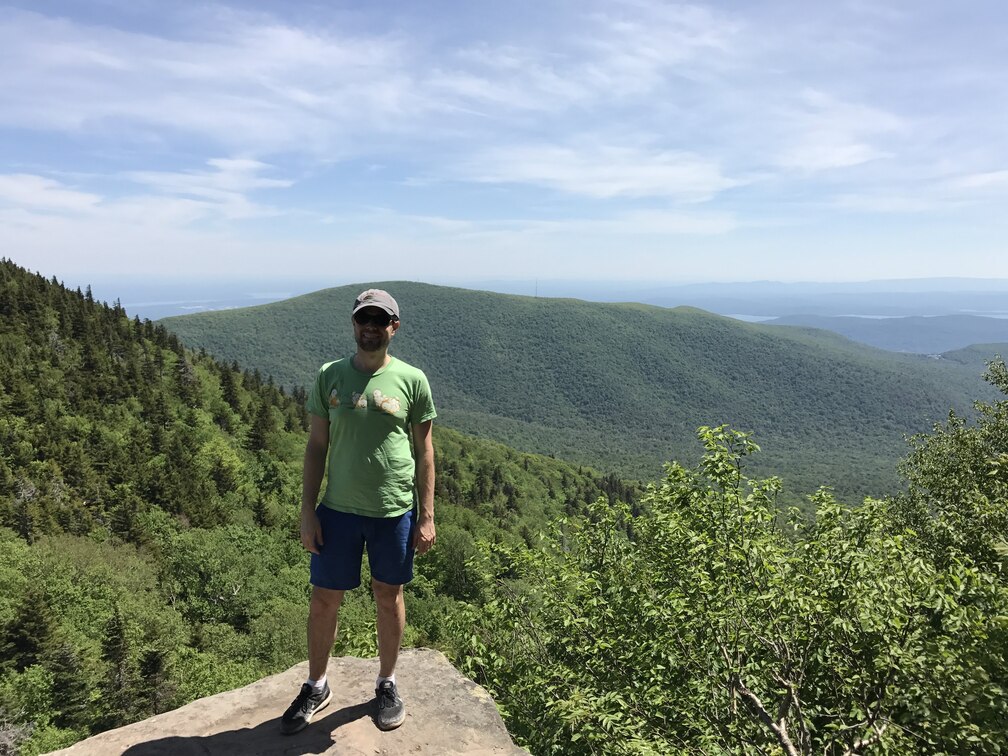 Dan near Indian Head summit