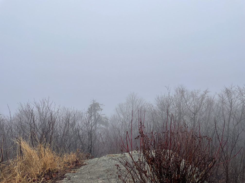 Whiteout at the summit