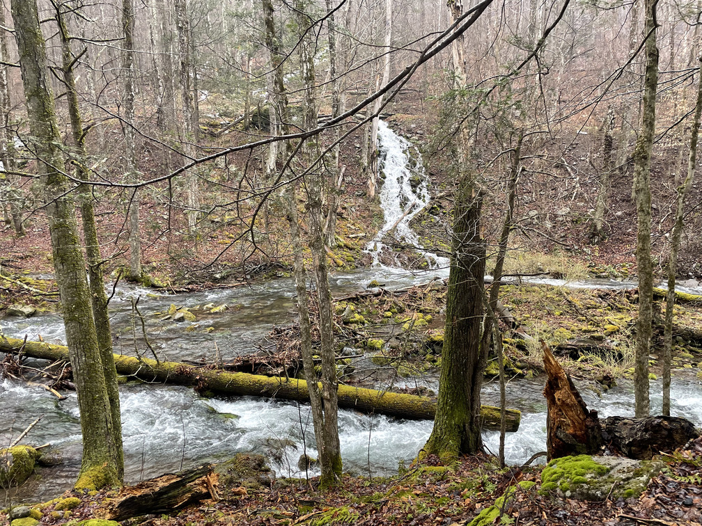 Waterfall on Naga trail